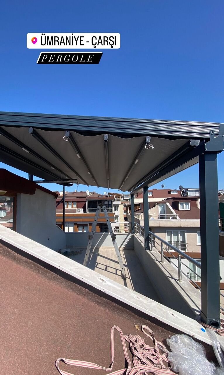 Otomatik Pergola - Teknik Dizayn Alüminyum