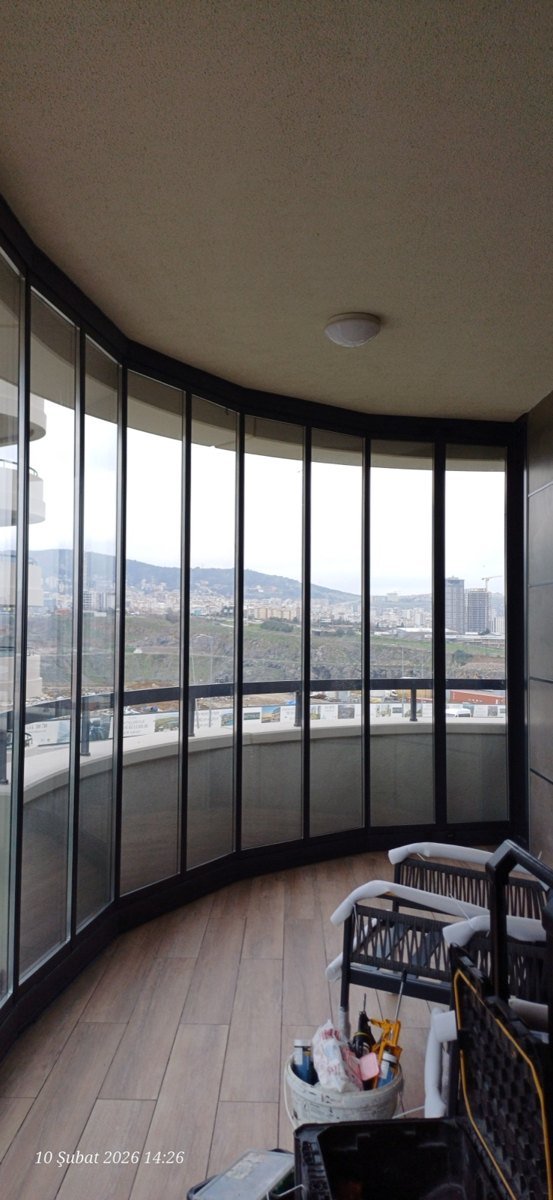 Katlanır ve Sürme Sistem Cam Balkon - Teknik Dizayn Alüminyum